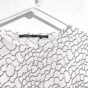 Proenza Schouler. Purple snake print tee